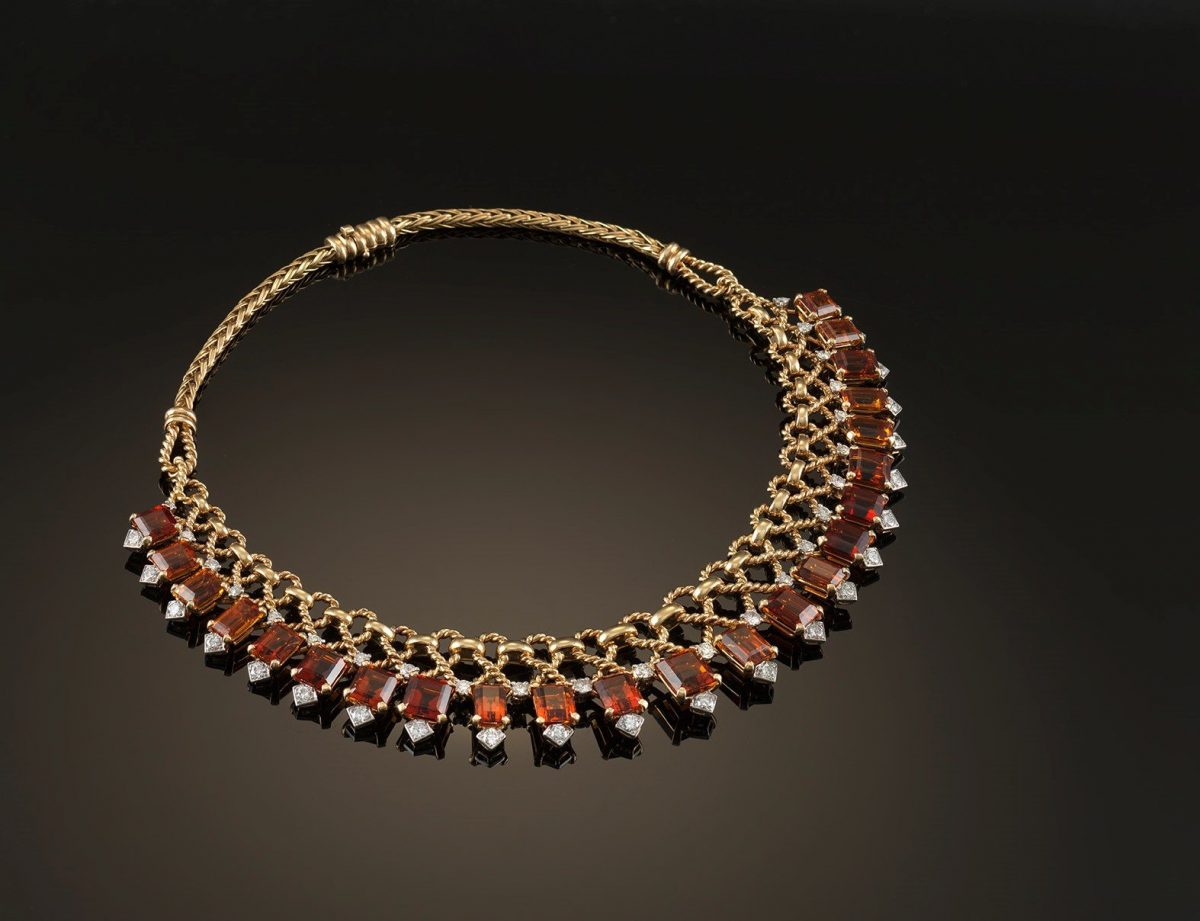 Cartier Citrine Necklace Marjan Sterk Fine Art Jewellery Amsterdam