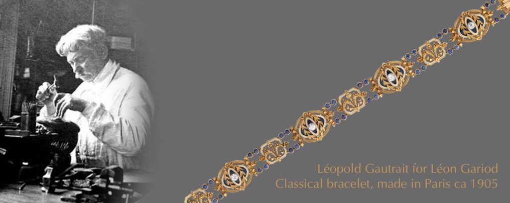 Leopold Gautrait for Leon Gariod Paris jewellery