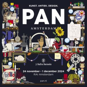 Marjan Sterk will exhibit at Pan Amsterdam 2024, stand no 2